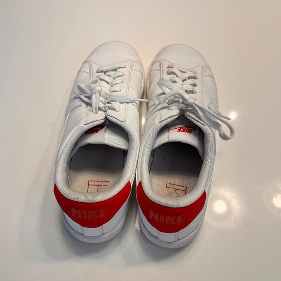 Nike Tennis Classic CS 'White University Red' Shoes Size 10.5 - Picture 5 of 11